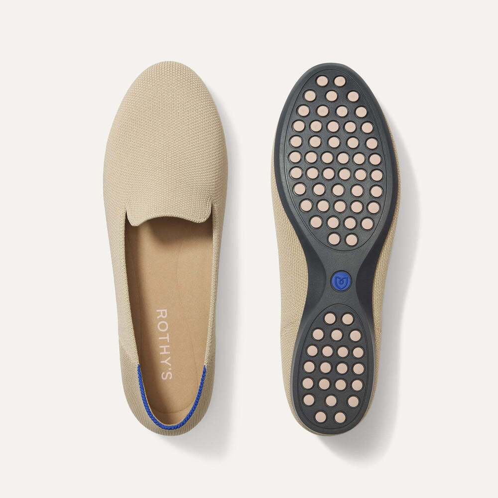 Rothy's The Daily Loafer - Ecru Size 9